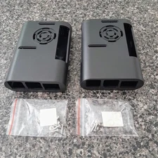 2 HIGH PI PRO FANS WITH CASES - MODEL HF3007DC5V - 0.2 - DC BRUSHLESS FANS