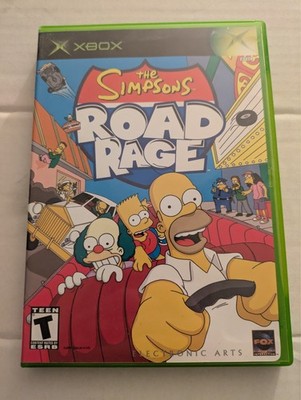 Simpson Road Rage XBOX *CIB (NTSC) Very Good Condition