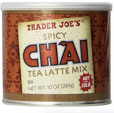 Trader Joe's Spicy Chai Tea Latte Mix 10 oz