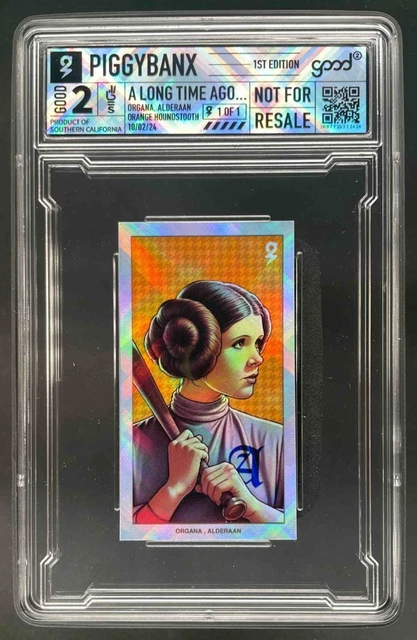 PiggyBanx A Long Time Ago Leia Organa, Alderaan Radiant Variant #1/1 Piggy Banx