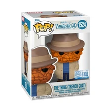 Funko Pop! Marvel: Fantastic Four (2025)- The Thing (Trench Coat) - Amazon Exclu