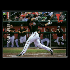 Carl Wise 2016 Lansing Lugnuts Team Set Baseball Card MLB NM