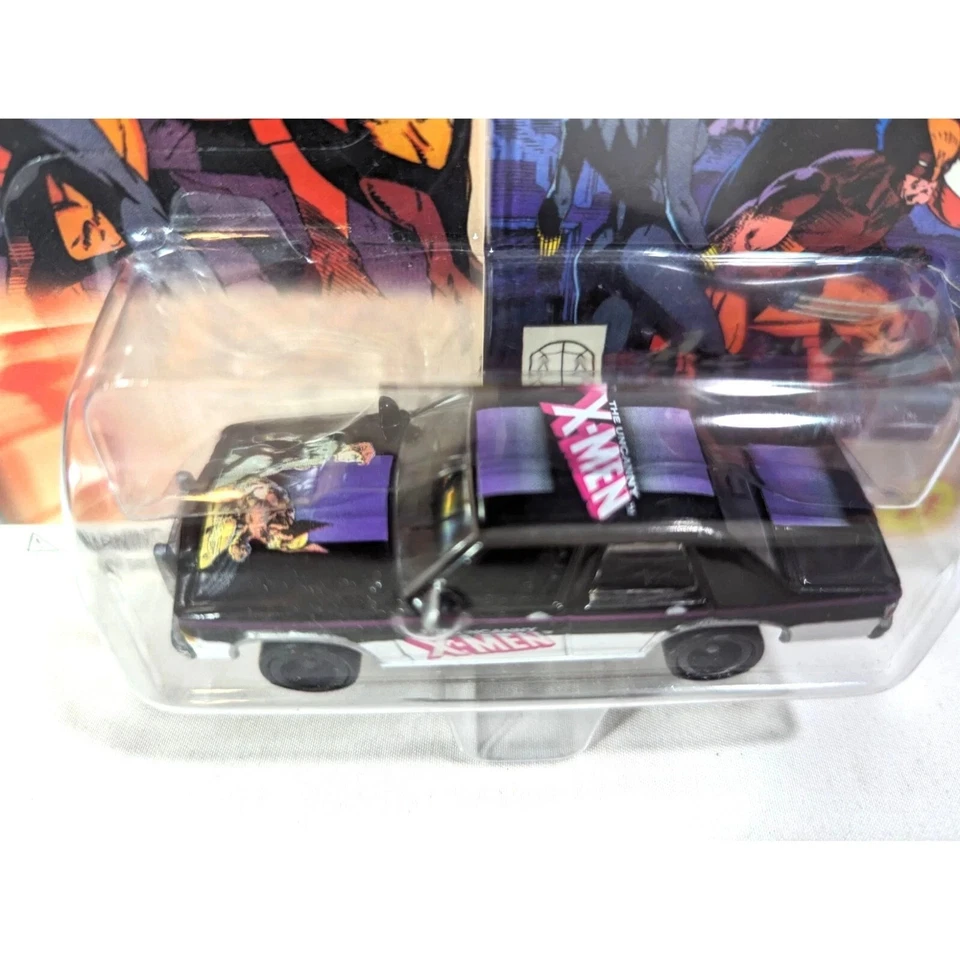 Johnny Lightning The Uncanny X-Men 1990 Ford Crown Victoria Car Diecast Gift NIP - Image 4 of 4