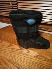 United Ortho Black Pneumatic Boot Ankle Fractured Foot Support System