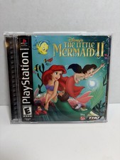 Little Mermaid 2 - Sony PlayStation 1 - Good Disk - Tested - Complete