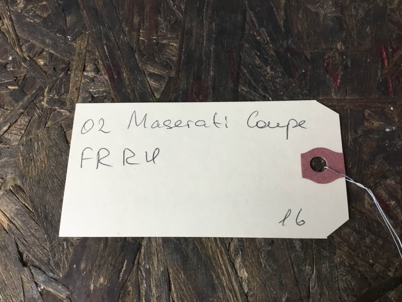 Maserati Coupe GT 2003 Front Right Passenger Door Window Glass 02-06 ;:Y