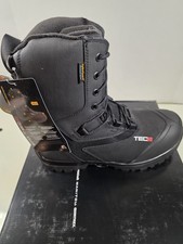 Skidoo TEC+ Black Snowmobile Boots Size 13