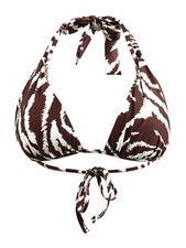 La Blanca Women's Fierce Lines Reversible Swim Top Separates Swimsuit 4, Java 