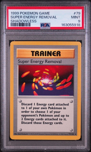 Super Energy Removal #79 (Base Set (1999))