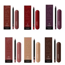 Lipstick and Lip Liner Set Moisturizing Makeup Supplies Travel Lip Stain