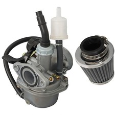 PZ19 Carburetor 50cc-125cc ATV Dirt Bike Go Kart Replacement with Air Filter