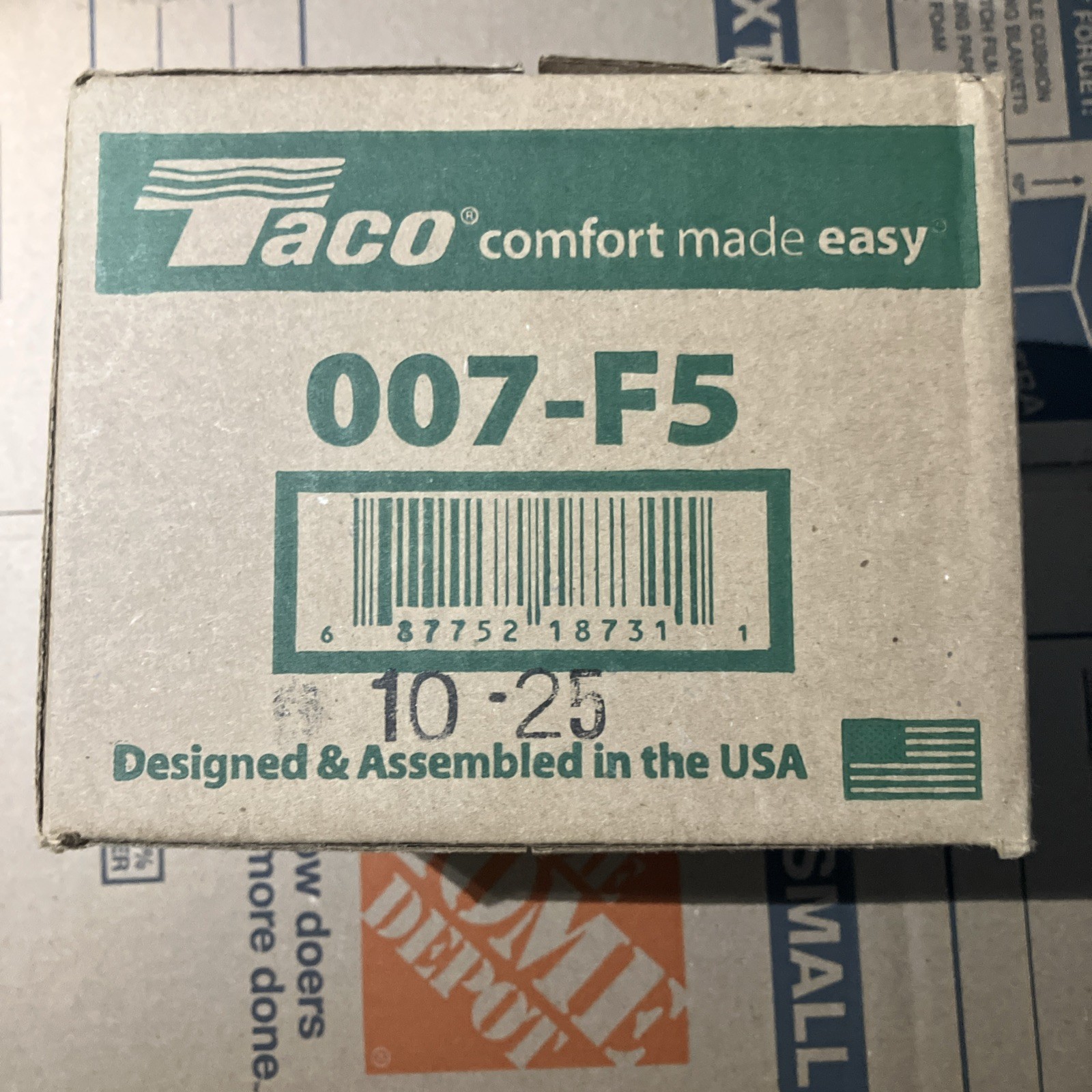Taco 007-F5 Cast Iron Circulator, 1/25 HP Factory Sealed Free Shipping 🔥🔥