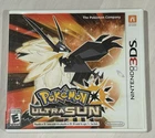 Pokémon Ultra Sun Nintendo 3DS Cartridge w/ Case & Manual, E Rated, NTSC-U/C