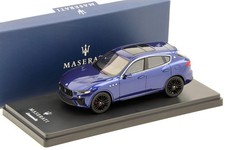 1:43 Tsm Modèle Maserati Levante V8 Trofeo Blu Emozione Dealer Version