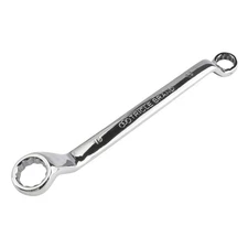 1 PCS 0.51-0.59in/13-15mm Double Box Ratcheting Wrench 45-Degree Offset