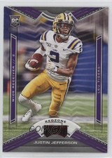 2020 Panini Chronicles Draft Picks Playoff Red Zone Justin Jefferson #9 fm0