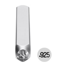 4mm .925 Metal Stamp, Metal Punch Stamping Tool DIY Arts and Crafts Supplies ...