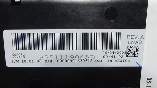 2008-2010 Dodge Challenger Climate Control Switch - Picture 6 of 7
