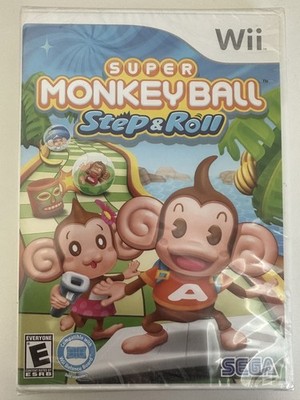 Super Monkey Ball Step &Roll Wii SEGA NEW SEALED