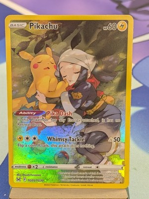 Pikachu TG05/TG30 Swsh11: Lost Origin Trainer Gallery Holo