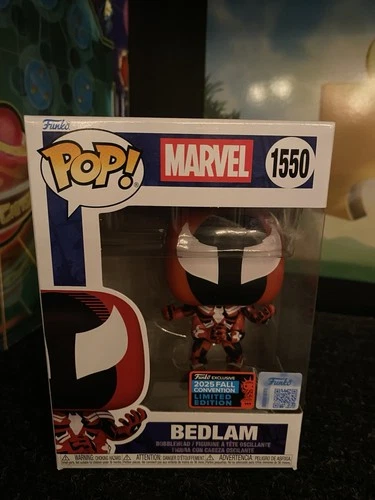 $1 SALE Funko Pop  #1550 Marvel Spider-Man Bedlam 2025 Exclusive