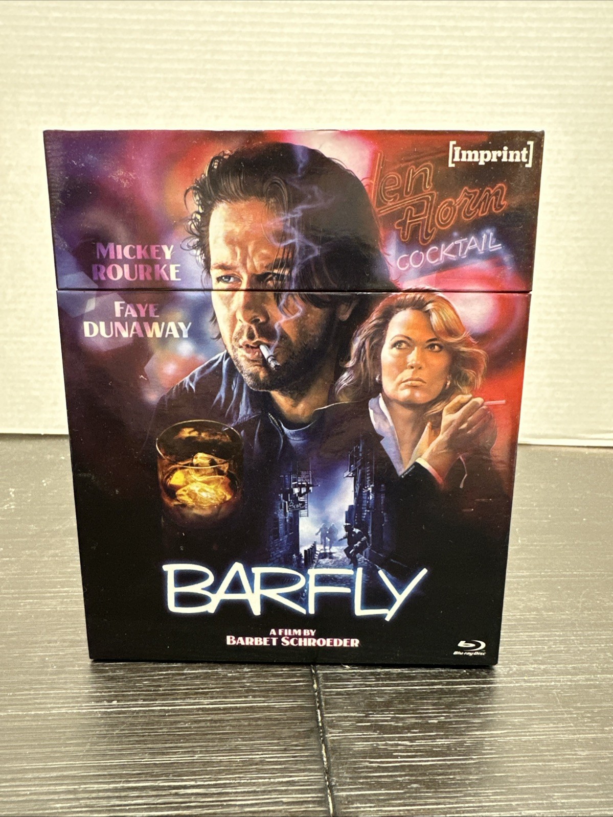 Barfly (w/ Charles Bukowski Tapes) (Blu-ray, 1987) IMPRINT Box Set Region Free