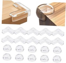 20 Pack Corner Protector Baby, Table Corner 20-Pack L-Shape and Ball-Shape 