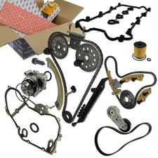 Steuerkettensatz + Dichtungen XXL (2.6) für OPEL  Z22SE mit Plastik-Ventildeckel