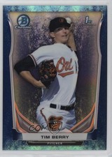 2014 Bowman Chrome Prospects Bubbles Refractor 83/99 Tim Berry #BCP74 0u9w