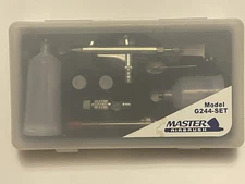 Master Airbrush GS244-Set Dual Action Gravity Feed