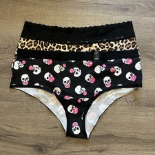 Torrid Women's Cheeky Panties NWT  Boyshort NWOT, Print Design Size 2X