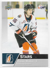 Fraser Minten Toronto Maple Leafs 2022-23 UD CHL Stars #331