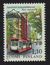 Finland Helsinki Tram Service 1979 MNH SG#945