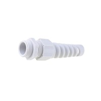 HT-K PG11 RAL7035 Kabelverschraubung Mit Knickschutz PG11 IP68 Mat: Polyamid