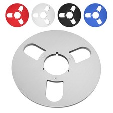 1/4 10 Inch Empty Reel Aluminum Alloy 3 Holes Open Reel Sound Tape Empty Reel