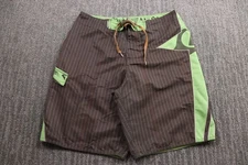 VTG Quick Silver Kelly Slater Men's Swim-Trunks Size 34x10 Beachcore Surfer