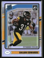 Daijun Edwards 2024 Donruss Optic #223 Holo Pittsburgh Steelers