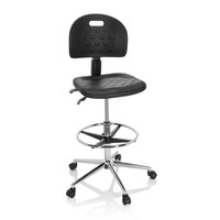 Rollhocker Drehhocker Arbeitsstuhl Werkbank Hocker Top Work 23 I Pu Schaum