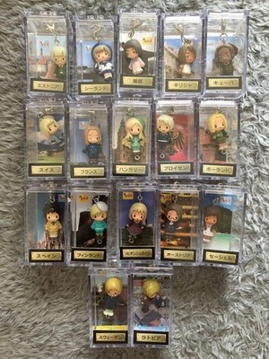 Hetalia Color Colle Our World Hetalians Mascot Figure Set 17pcs Movic:JPN