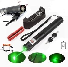 Puntatore LASER Verde Professionale Luce Notturna Uso Astronomico Alta Qualità