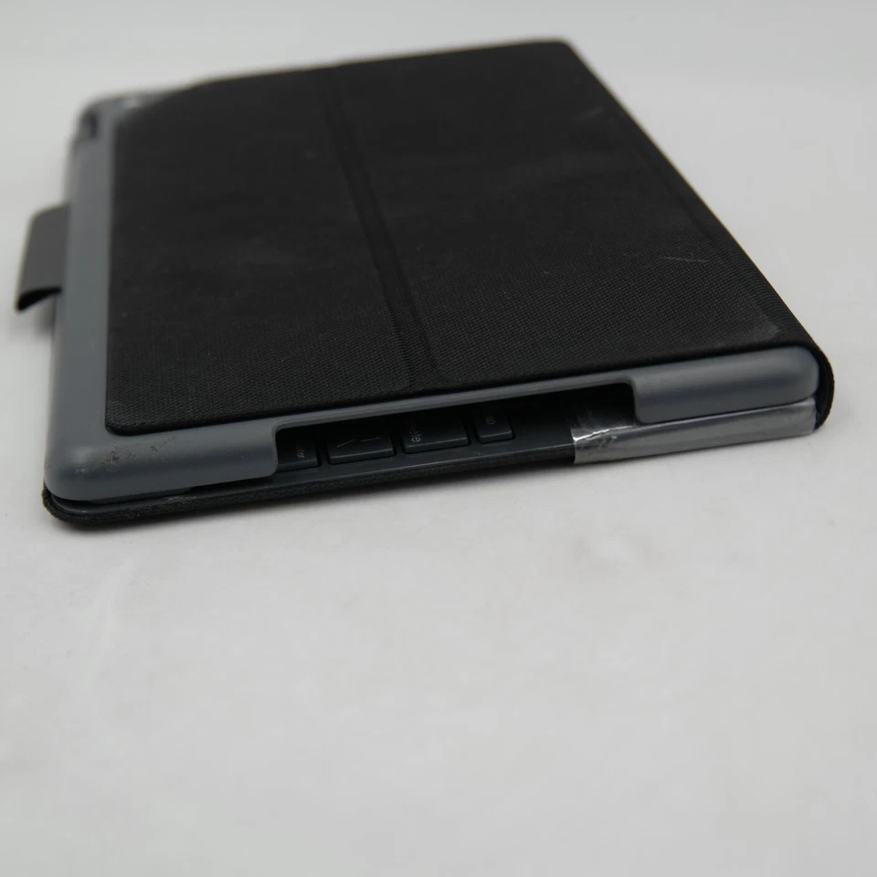 Logitech Slim Folio Case with Integrated Bluetooth Keyboard For iPad 9.7in Gray - Image 3 of 4