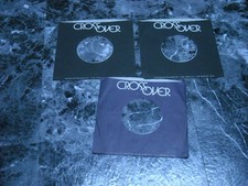 45 RPM COMPANY SLEEVES. ORIGINAL LOT OF THREE CROSSOVER.