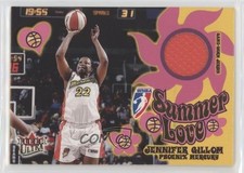 2002 Fleer Ultra WNBA Summer of Love Memorabilia Jennifer Gillom s5q