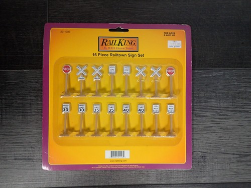 Letrero MTH Rail King calibre O RailKing Railtown 30-1087 | Zustand: New