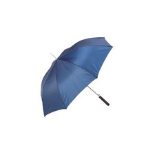 All-weather Blue Umbrella  metal shaft straight wooden handle 48" across the t