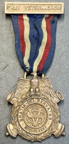 EH Antique 1881 Sons of Union Veterans of the Civil War (SUVCW) membership badge