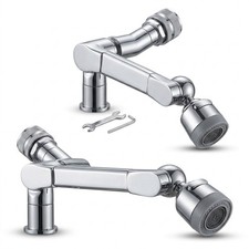 1080  Swivel Faucet Extender Official Brass Sink Aerator Extension Water Saver