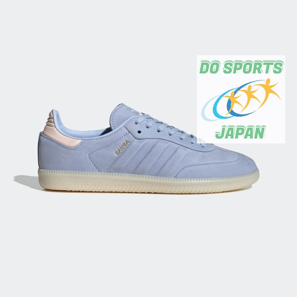 adidas Originals SAMBA Men Unisex Shoes IG9681 Blue Dawn/Wonder