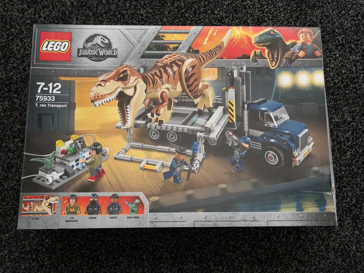 Dinosaur Transporte Del T Rex Lego Truck Lego Jurassic World Sets