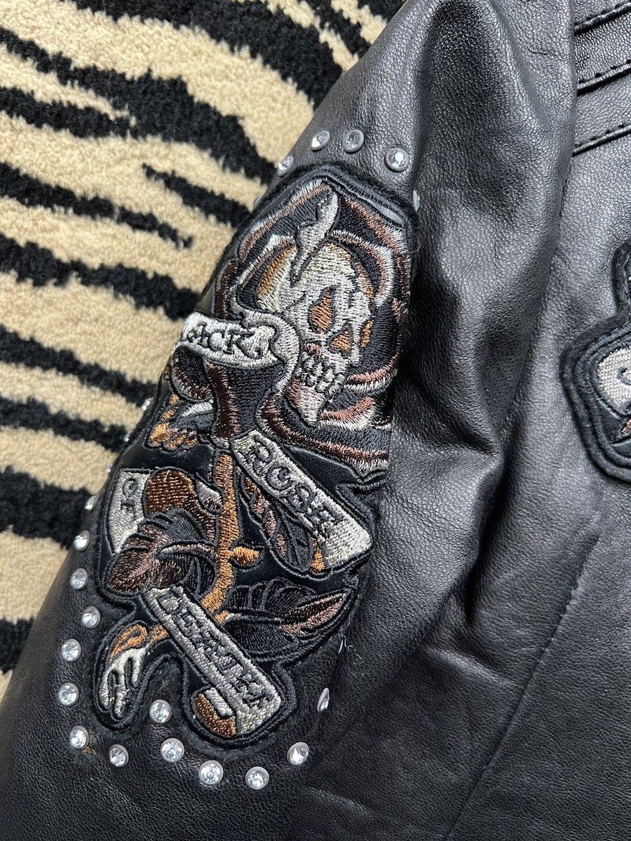 Ed Harday　レザージャケット 楽天市場】ED HARDY / エドハーディーレザージャケット RACE'N